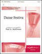 Danse Festiva Handbell sheet music cover